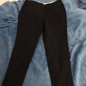 H&M black straight leg pants
